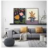 Boho Vase Teapot Flower Pot Plant Posters Prints Abstract Canvas Painting Nordic Wall Art Pictures Living Room Home Decor