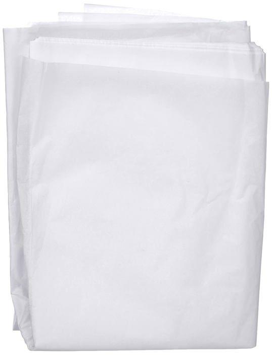 Papier crépon - Creavvee 7161 - 30 Feuilles - 50x70 cm - Blanc