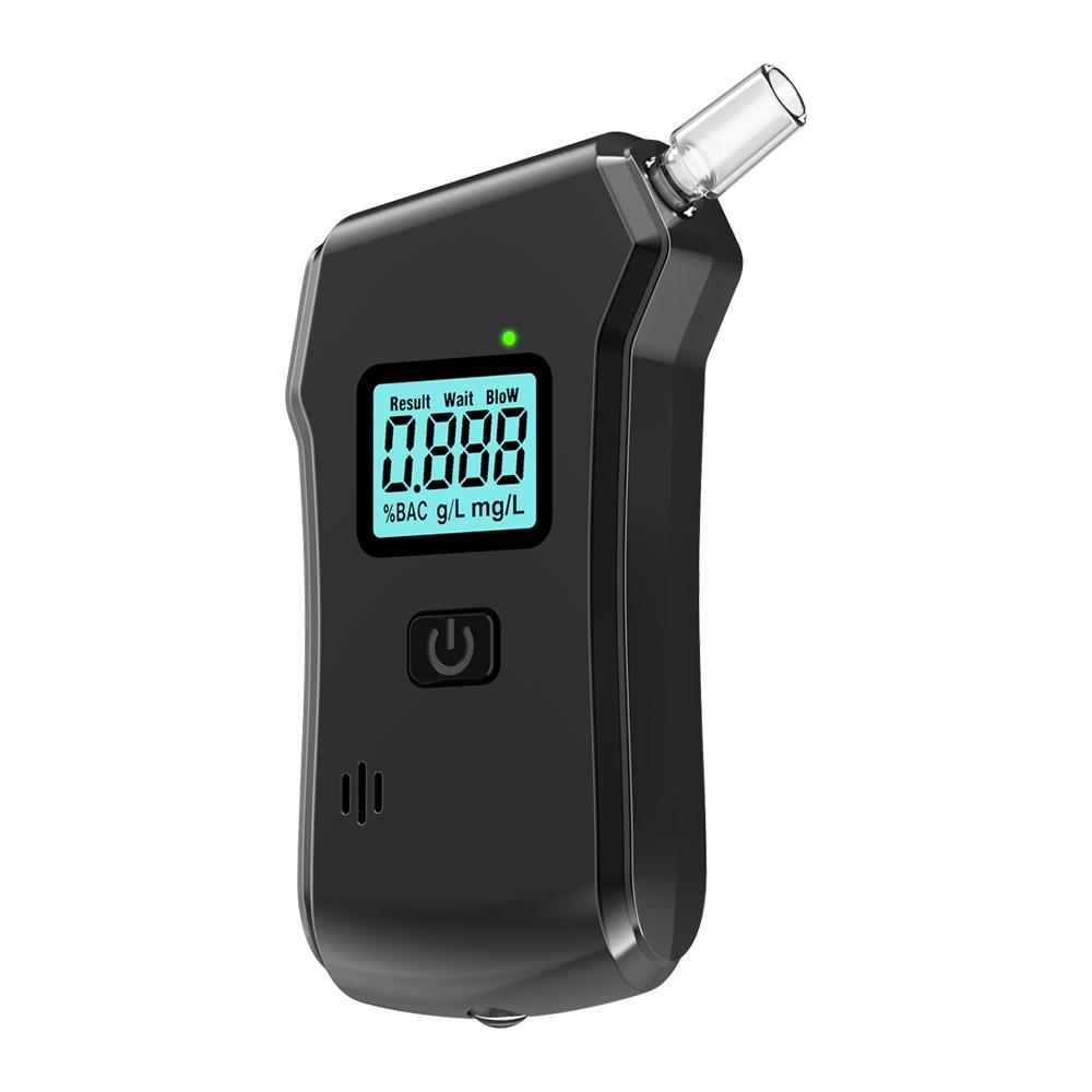 Portable Alcohol Detector LCD Screen Digital Breath Alcohol Tester Professional Drunk Driving Breath Analyzer Breathalyser