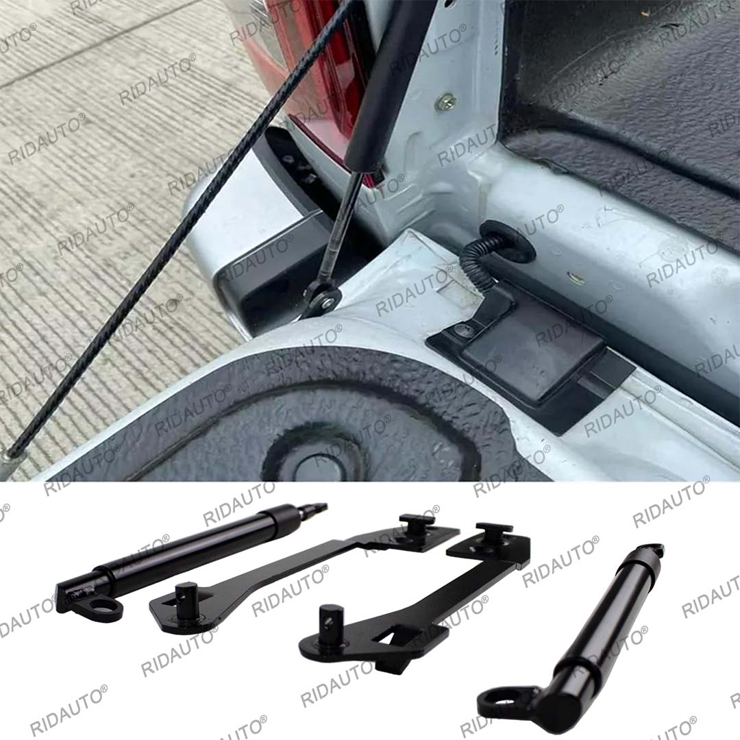 Tailgate Gas Spring For Mitsubishi Triton L200 2019-2023 Left/Right Rear Tailgate Gas Strut Rod Support Slow Damper Gas Struts чёрный