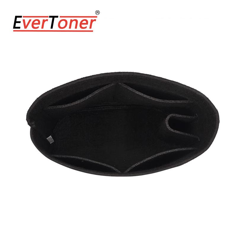 

EverToner Soft Felt Liner Insert for Cha-el 22p Bucket Bag Structures the Bag Organizes Belongings Protection