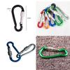 Multi-color Aluminium Safety Alloy Carabiner Buckle Keychain Camping Hiking Hook Climbing Button