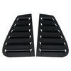 Rear Side Window Trim Spoiler For VW Golf 4 Golf 5 Golf 6 Golf 7 MK4 MK5 MK6 MK7 MK7.5 MK8 Window Shutter Cover Louver Air Vents