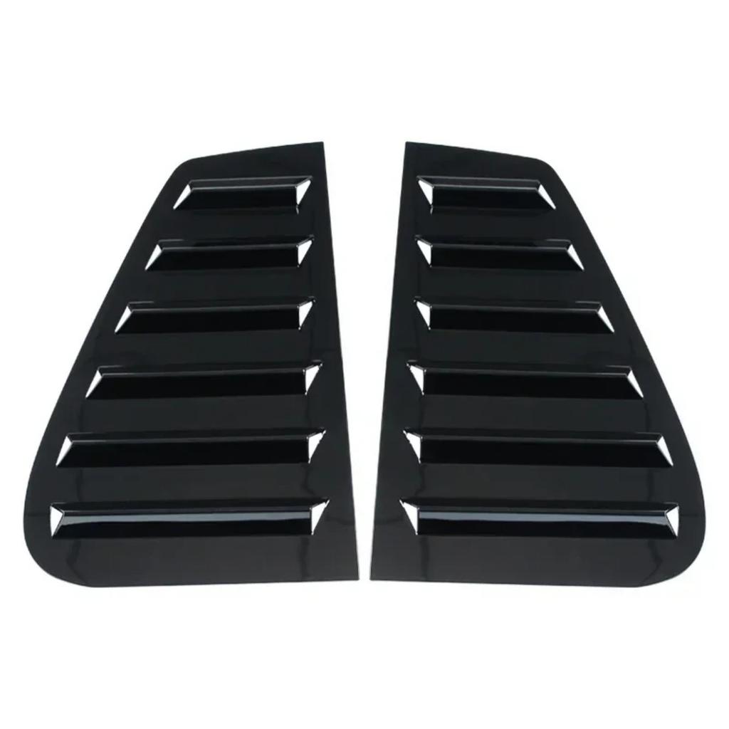 Rear Side Window Trim Spoiler For VW Golf 4 Golf 5 Golf 6 Golf 7 MK4 MK5 MK6 MK7 MK7.5 MK8 Window Shutter Cover Louver Air Vents