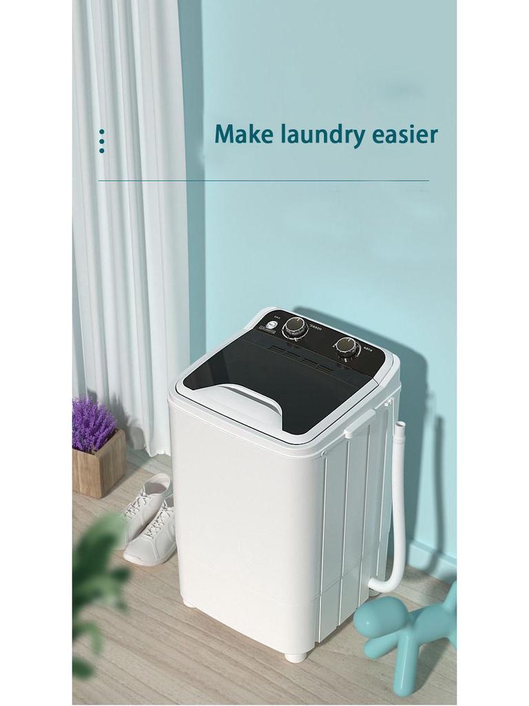 7,5 kg Fassungsvermögen All-in-One Mini-Waschmaschine für Kleidung und Schuhe