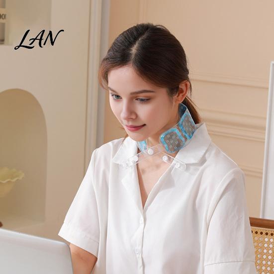 Durable Neck Ice Pack 1/2Pcs Cooling Wrap for Summer, Reusable Adjustable Wearable Pack, Lightweight Cold Heatstroke Prevention Cooler Collar Outdoor