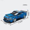 Moc Speed  Technical Car City Vehicle Racing Car Building Blocks Sports Car Garage Carro Rennau Voiture Creative Toys