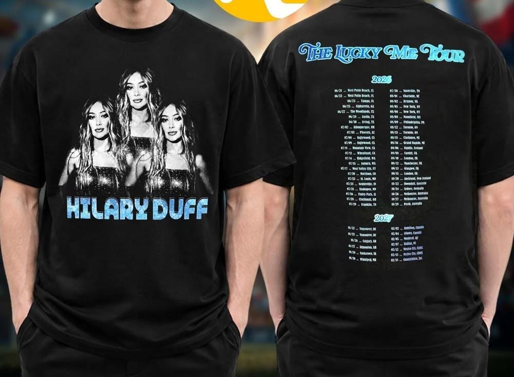 Hilary Duff T-Shirt The Lucky Me Tour 2026 - 2027
