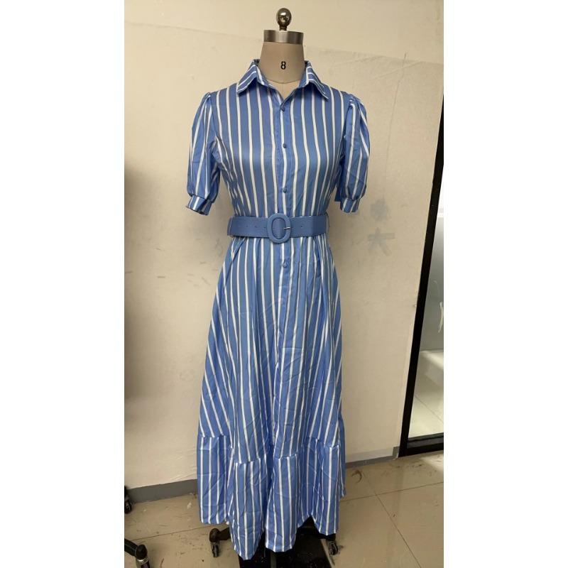 Women's Style Commuter Short Sleeve Swing Dress
