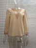 Lace Trim Long Sleeve Shirt - New Autumn Collection