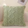 Plush Solid Color Pillow Bed Bedside Pillow Core Sofa Pillow