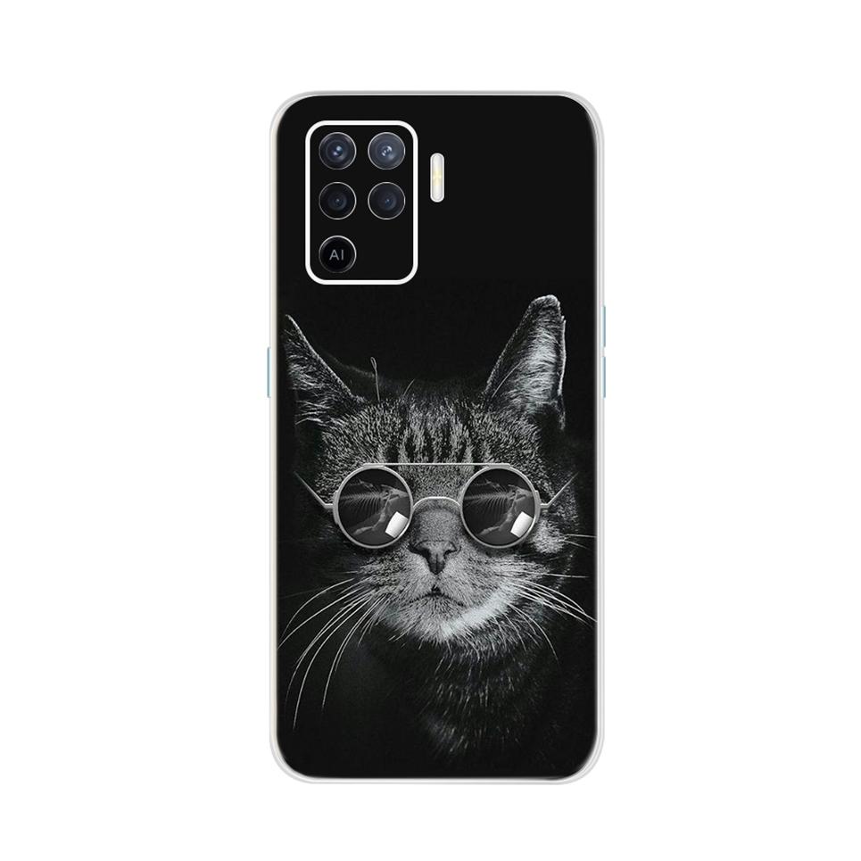 For OPPO A94 54 A74 Case 59 Cute Fashion Painted Mobile Phoen Case For OPPO A54 A 94 74 4G Cover OPPPA74 Soft TPU Silicone Coque