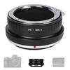 Fikaz PK NIK Z Aluminiumlegierung Objektiv-Montageadapterring für Pentax PK-Mount-Objektiv auf für Nikon Z