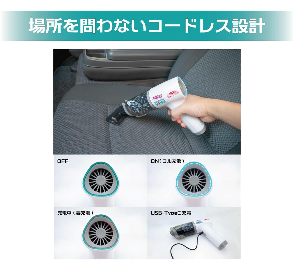 Puramokoujouiinkai Handy Cleaner CYCLONE Racing Miku 2024 Hobby Tool Ver. PMKJ-RM05