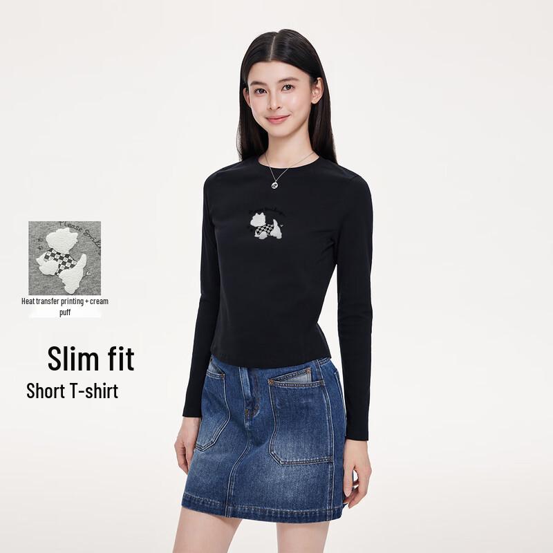 FivePlus Women s Long Sleeve Slim Fit T-shirt S