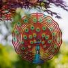 10 Inch Metal Wind Spinner Elegant Garden Ornament for Lawn Patio Indoor Outdoor Decor Artistic Gift for All Seasons