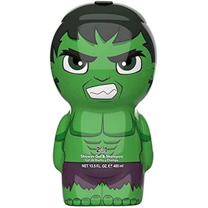 Gel Douche et Shampooing 2 en 1 - Marvel - Hulk - Parfum excellent - 400 ml