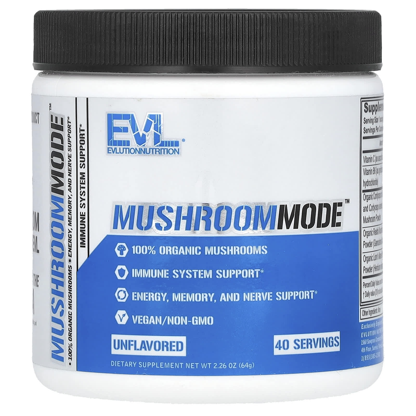 

Mushroommode, unflavored, 64G(2.26Oz)