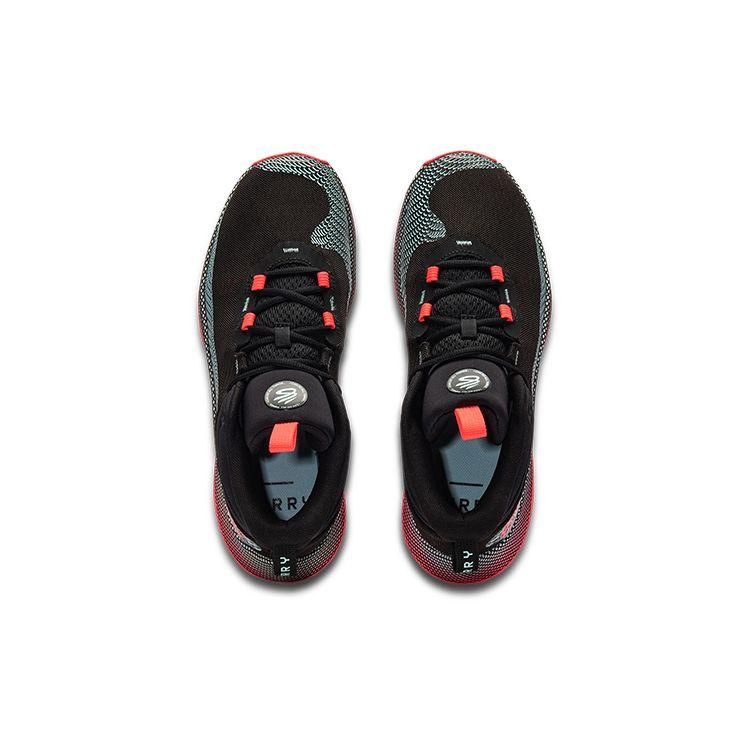 Under Armour Curry 1 HOVR Splash Black Red Men 3024719-001