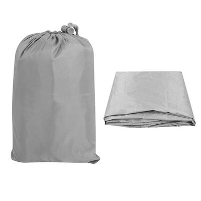 Housse de protection carrée pour baignoire thermale extérieure, imperméable et anti-poussière, 220 x 220 x 30 cm, gris