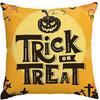 Black Cat On Pumpkin Pillow CoverSuitable for Sofa Car Bedroom Decorative Cushion Cover Pillow Cover