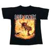 Vintage 2007 Iced Earth Burnt Offerings T Shirt Mens Medium Black Metal Band Tee