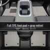 New Yueye PLUS TPE Floor Mats: Full Coverage for Baojun Driver's Side & Trunk