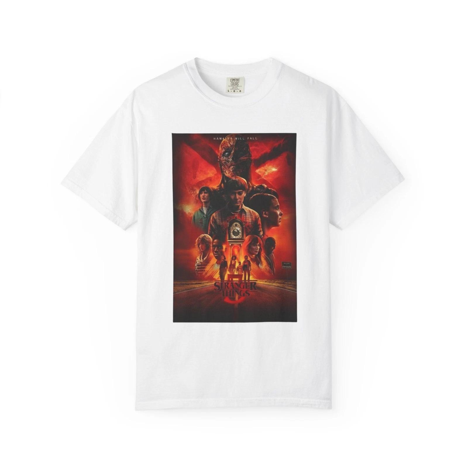 Stranger Things Hawkins Will Fall, Upside Down Clothing, Eleven, Demogorgon 3XL