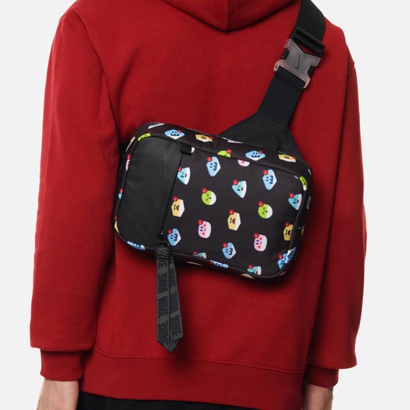 Nike Stoff Umhängetasche Bauchtasche Normal Unisex Schwarz Lässig DC7363-010