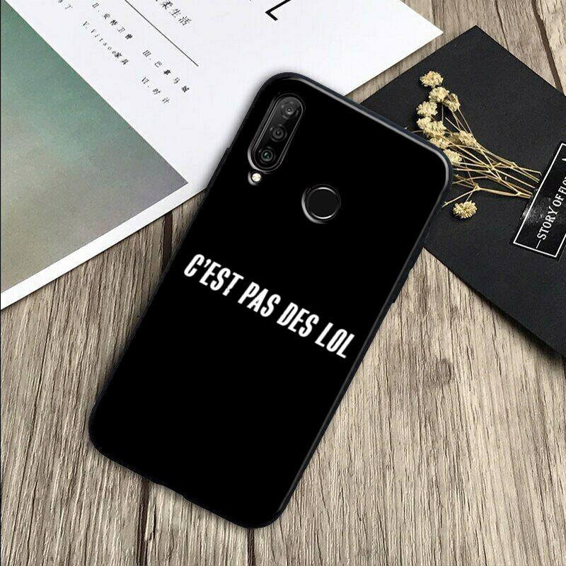 JUL C'est pas des LOL For Huawei Nova 7i 3i 8i 11 12i 10 9 SE Y60 Y61 Y70 Y72 Y73 Y90 Y91 P20 P30 Pro P40 Lite Case