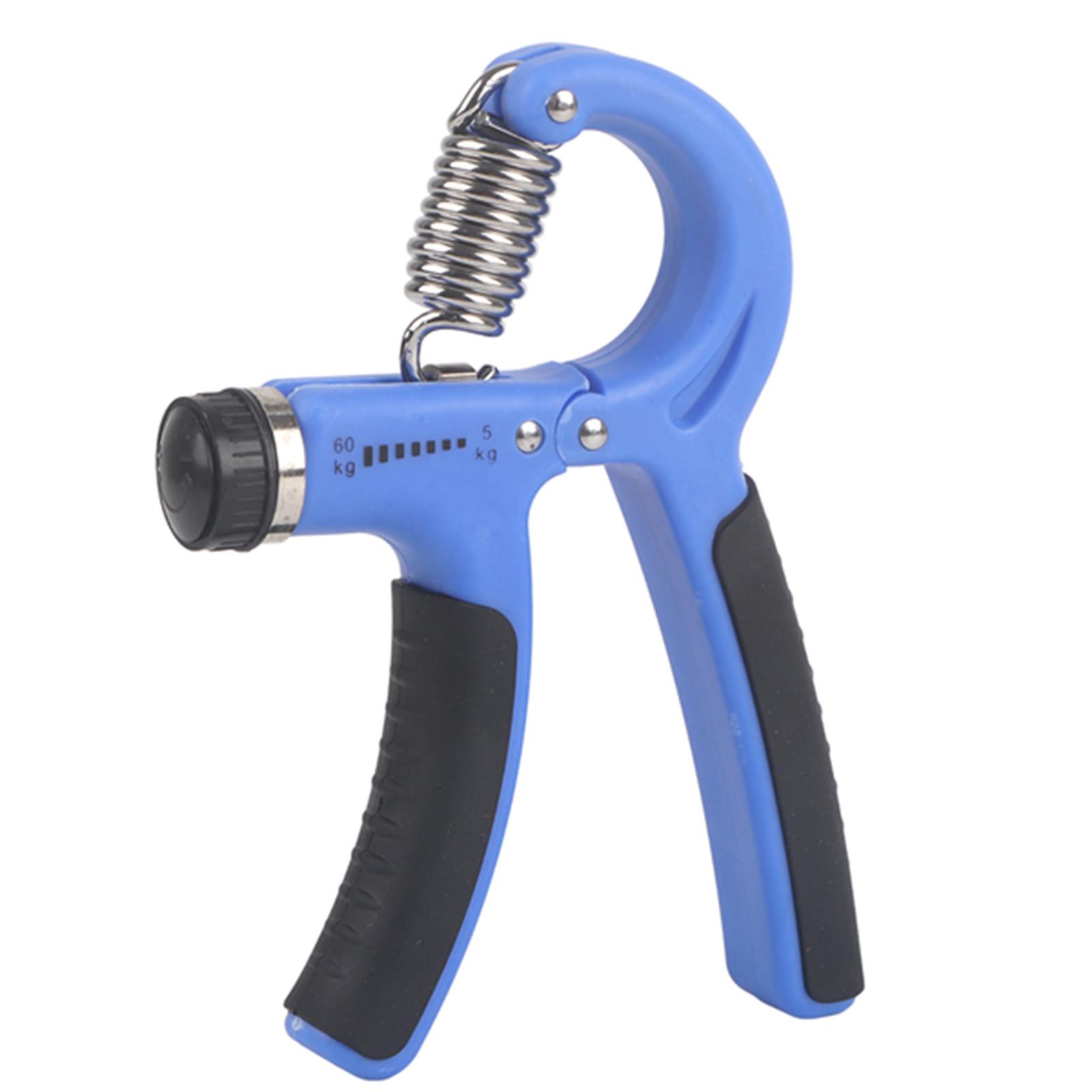 

Кистевые эспандеры Регулируемый тренажер для силы рук Реабилитация Тренажер для пальцев 5-60 кг Blue