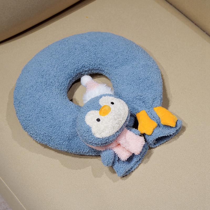 Cartoon Animal Memory Foam U-Shaped Neck Pillow for Office, Travel & Naps 35x33cm (0.644kg)