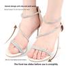 Leather Forefoot Pad High Heels Soft Anti-wear Shock Absorption Anti-skid Sticker Summer Sandals Self-adhesive Invisible Non-slip Forefoot Pad