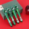 1pc For Christmas Gift Ballpoint Ten Color Pen Santa Claus Stationery Decor Merry Christmas Home Xmas Ornament Pen Holiday Ballpoint Pen Cute Press St