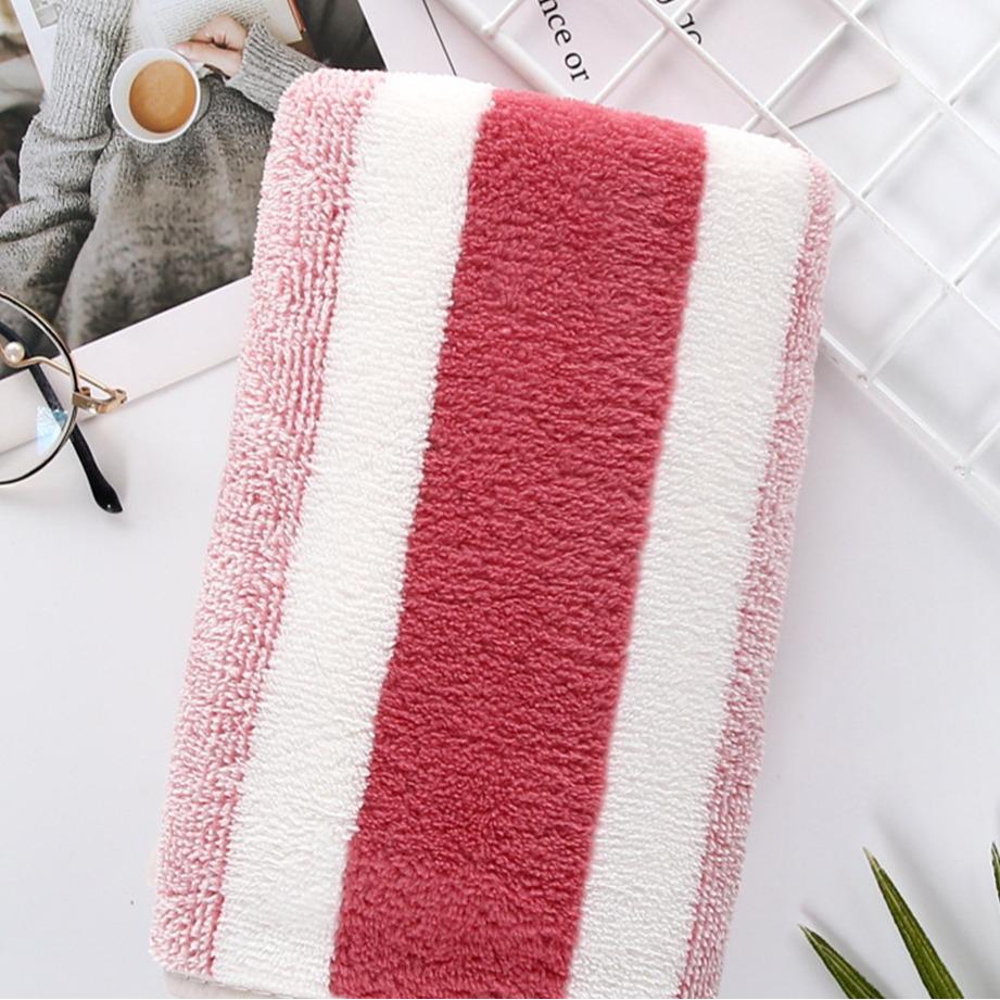 Thickened Quick-Dry Coral Fleece Towel: Absorbent, Soft Bath & Face Towel