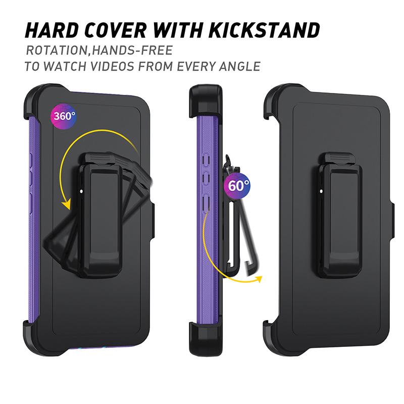 Redmi Note 13 Pro & POCO M6 Pro Anti-Drop Full-Coverage Protective Phone Case