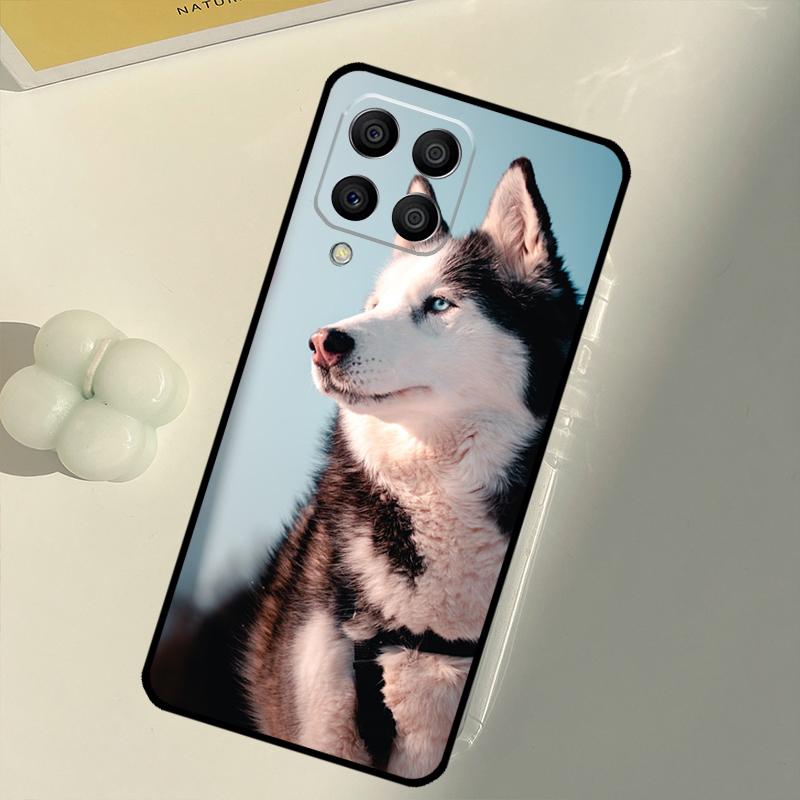 

Siberian Husky Sled Dog For Samsung Galaxy M31 M16 M11 M21 M13 M33 M35 M53 M55 M15 M14 M34 M54 M12 M32 M52 M06 Case Samsung M31