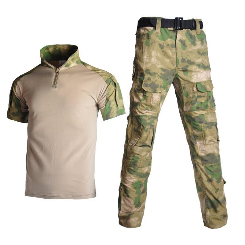 

Han Frog Training Suit F Camouflage Short-sleeved Without Protective Gear S-30