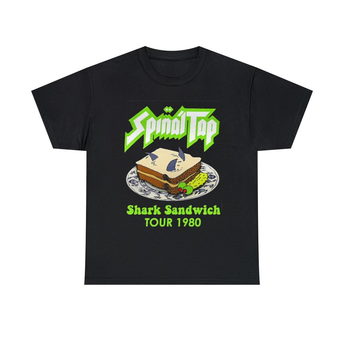

Spinal Tap Shark Sandwich Tour 1980 Unisex Short Sleeve Tee S