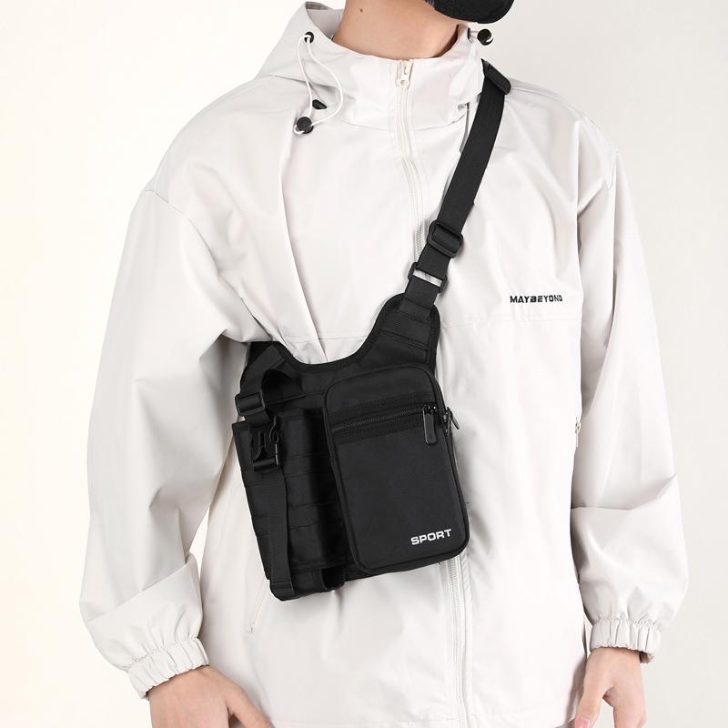 Мужская сумка через плечо — фото 5