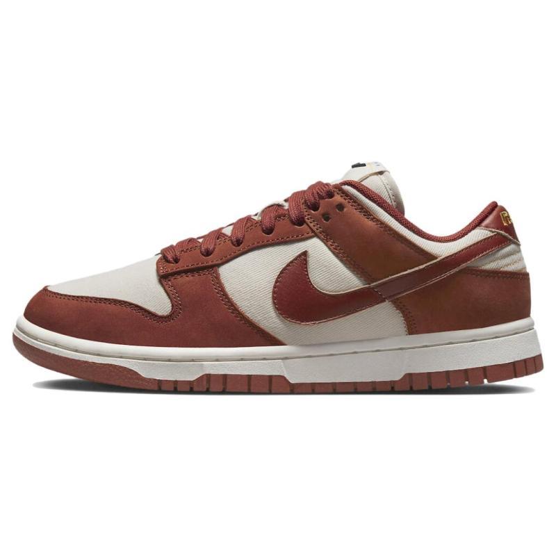 Nike Dunk Low 'Light Orewood Brown Rugged Orange' Women's Skate Shoes Sneakers DZ2710-101