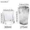 Irregular Twist INS Style Iced Coffee Cup Summer Juice Glass Cold Drink Cup for Bar And Home Use American Latte Drinkware