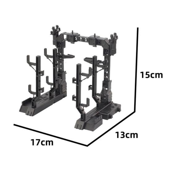 Gundam Robot Hangar Action Figure Model DIY Assembly Puzzles Toy Collectible