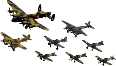 Serie Skywave Aerei della Forza Aerea Britannica della Seconda Guerra Mondiale Set 1 Kit Modello in Plastica S32 Pit-Road 1/700