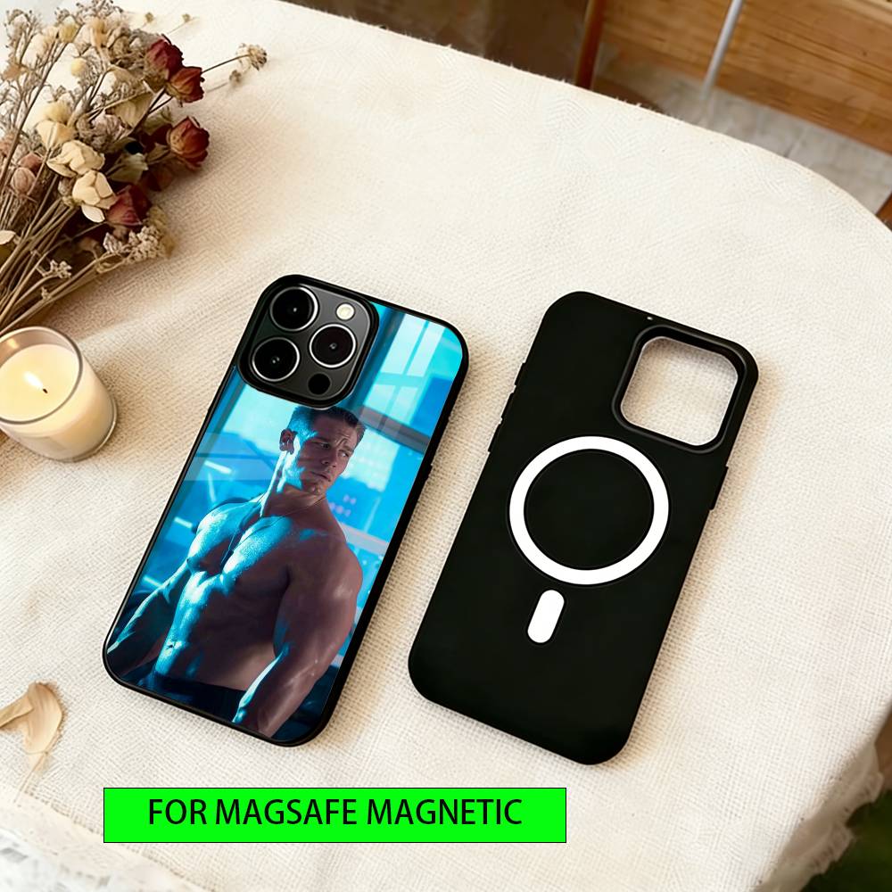 Wrestler John Cena Phone Case For iPhone17,16,15,14,13,12,11 Plus,Pro Magnetic For Magsafe Wireless Charging