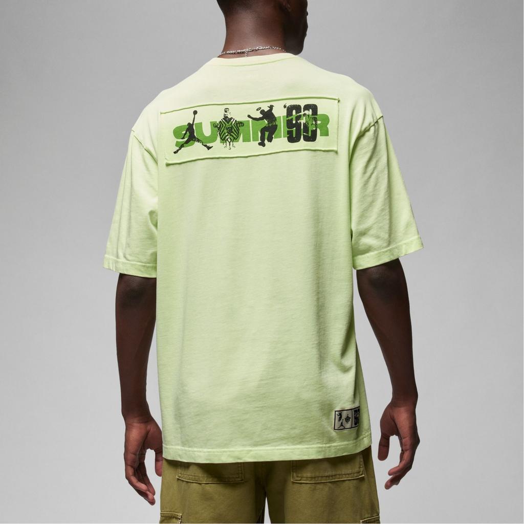 Jordan x UNION x Bephies Beauty Supply T-Shirt Green Men Streetwear FD4246-303