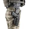 LayLax CQC Holster Attachment Drop Belt Loop [Black] Polymer Holster with One-Touch Attachment and Angle Adjustment