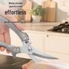Stainless Steel Multi-functional Kitchen Shears for Meat and Bone Cutting