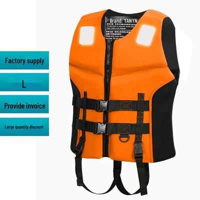 YanYngs Drijvend Reddingsvest voor Volwassenen: Professioneel Verdikt Anti-Botsing voor Jetski, Redding, Overstromingsbeheer en Zwemmen