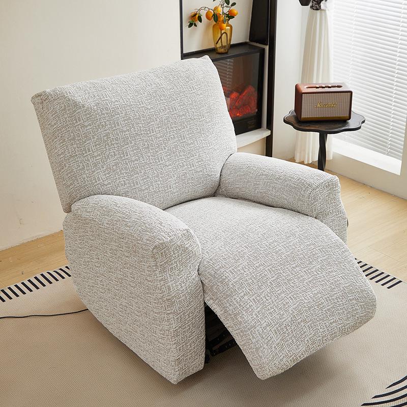 Durable Cotton Linen Sofa Cover - Anti-Scratch Protector for Electric Recliner